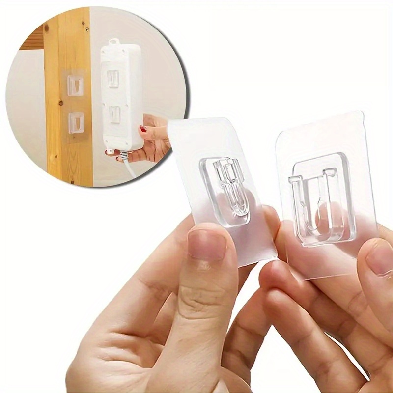 Double-Sided Adhesive Wall Hooks – khurram online shop