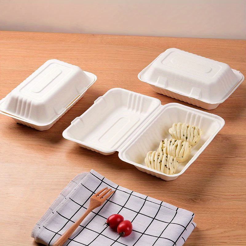 100pcs Meal Prep Plastic Food Containers With Lids 32 Oz, Square Chinese Takeout  Box, Disposable Heat-Resistant Lunch Boxes And Outdoor Use, Reusable For  Microwave, Freezer , Dishwasher,Ideal For Kitchen And School Salads