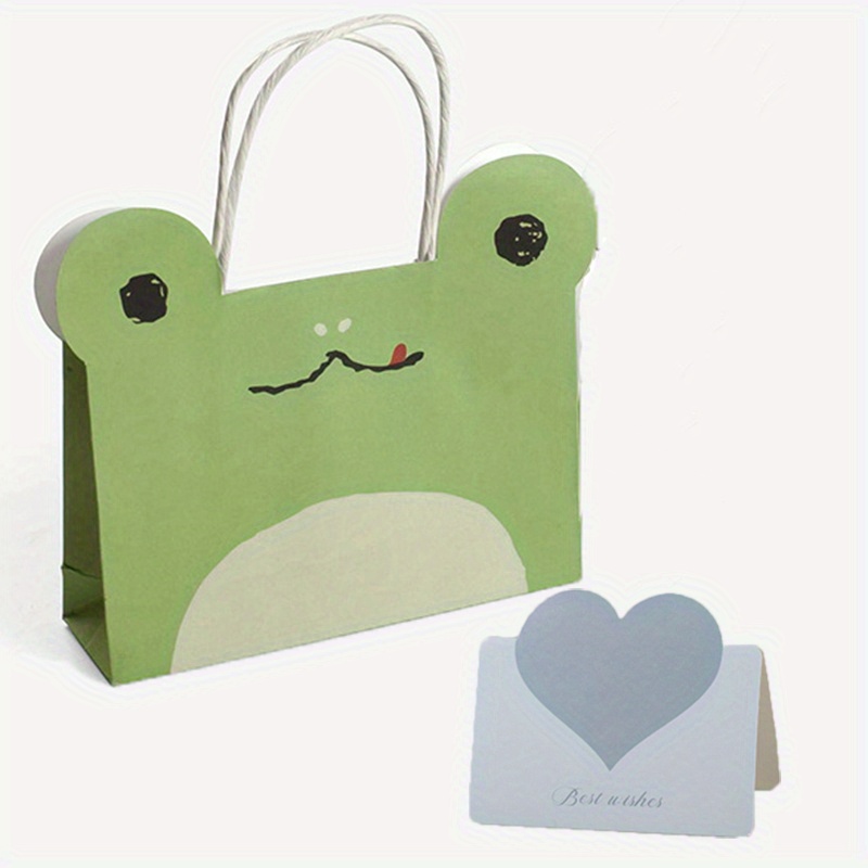 Adorable Cartoon Plastic Gift Bags Perfect For Shopping - Temu