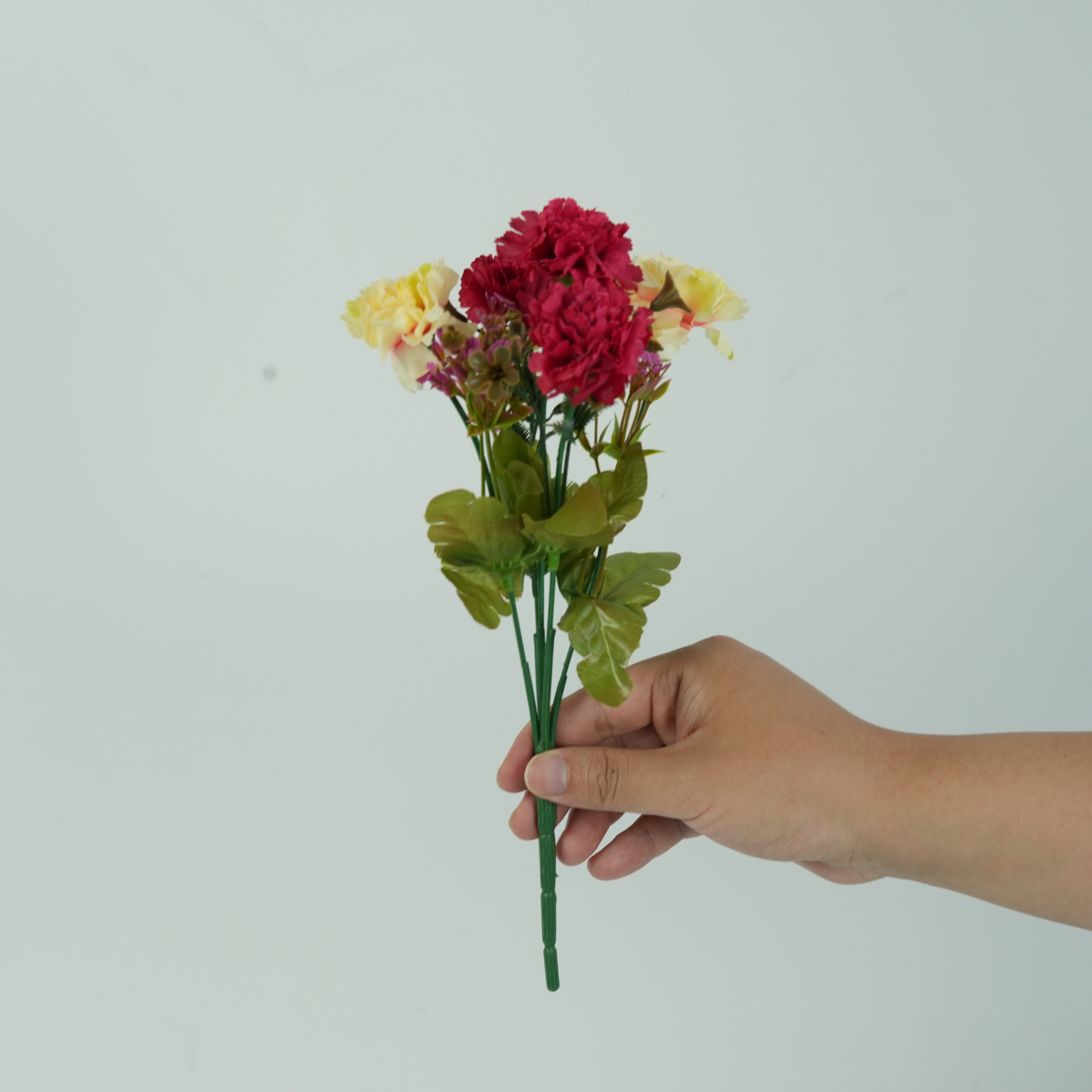 5 Sticks One Bunches Bouquet Of Artificial Silk Flower - Temu
