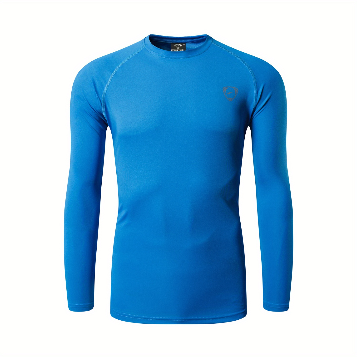 Sport Rashguard - Camiseta de surf de manga larga con protección solar UPF  50 para Hombre