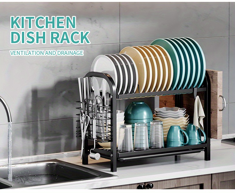 Stylish Dish Draining Rack – PJ KITCHEN ACCESSORIES