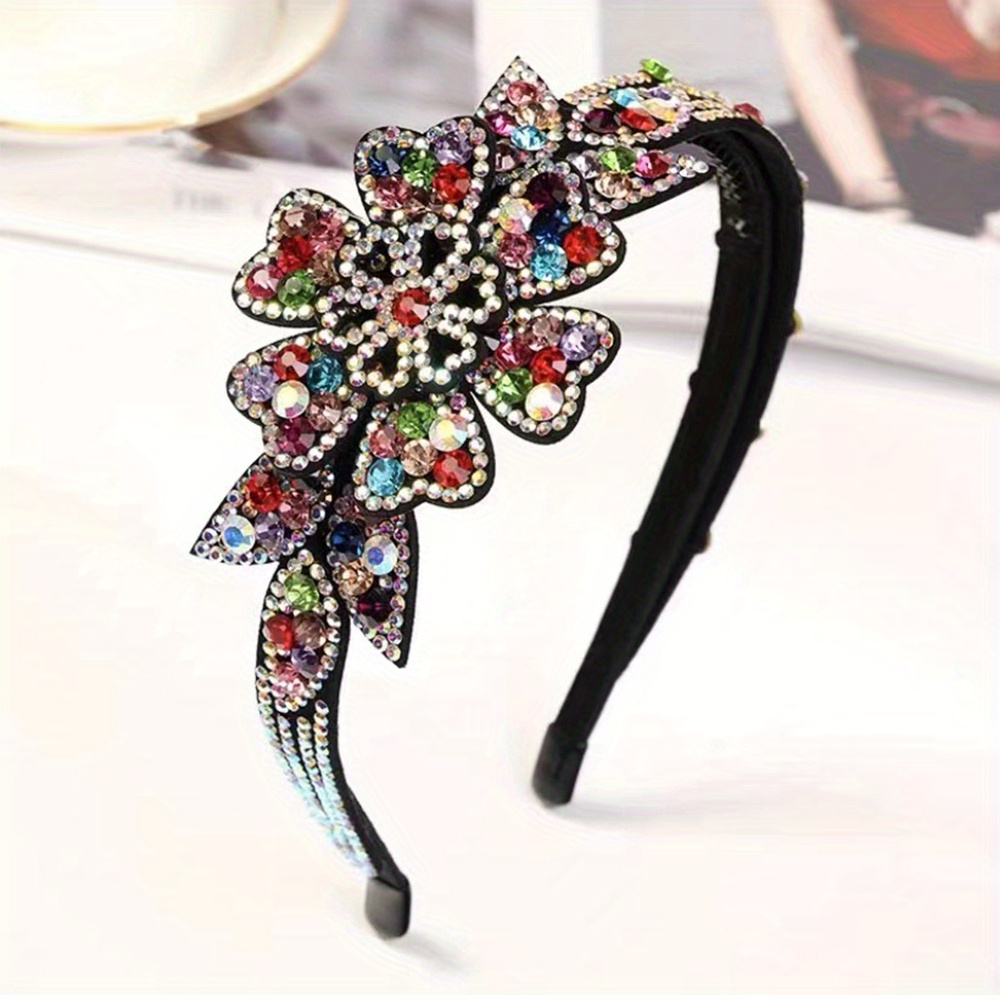 Fasce Per Capelli Con Strass E Cristalli - 5 Pezzi, Per Matrimoni E Occasioni Speciali