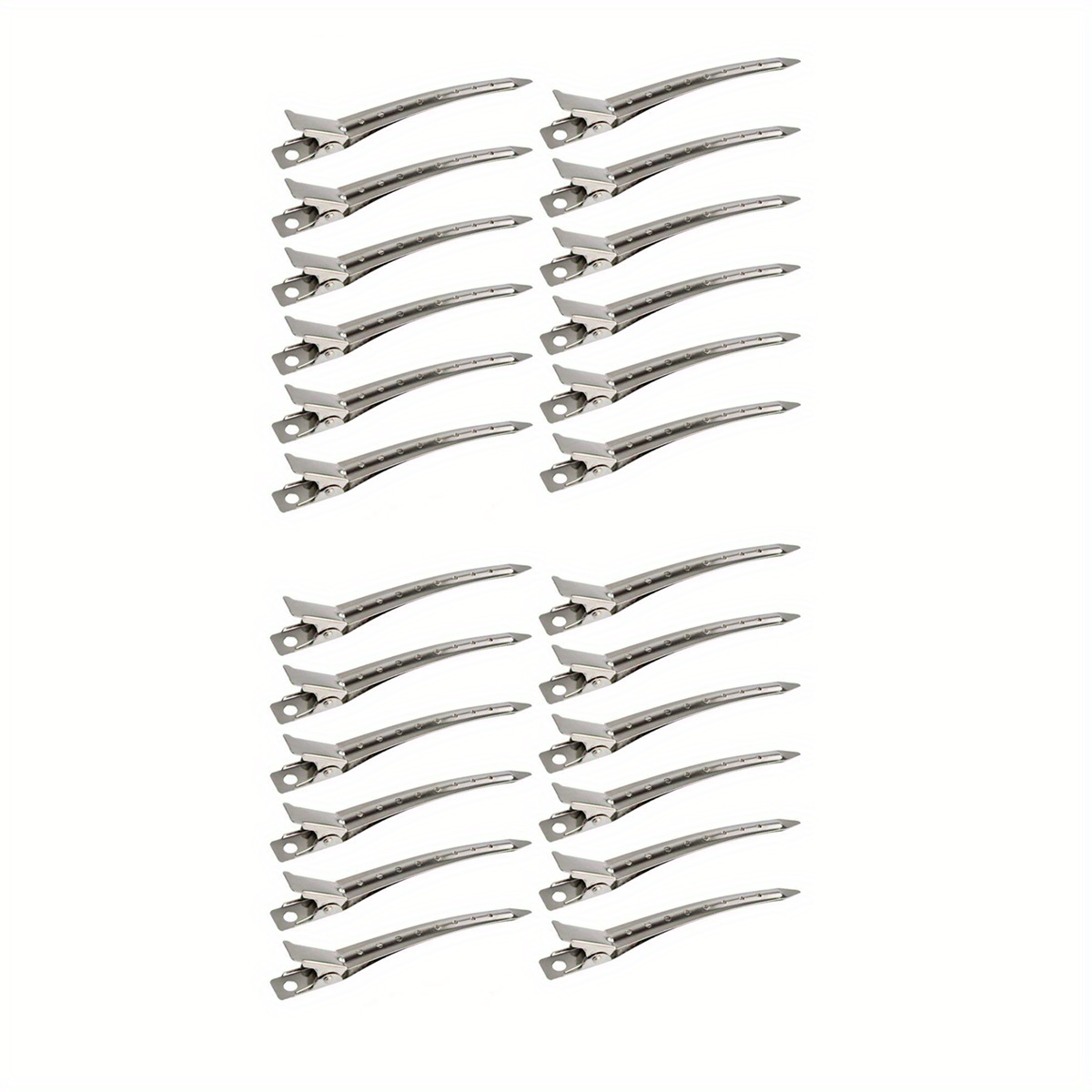 12 Stück Edelstahl Verschlussclips 78mm - Stabile Klammern Für Tüten & Verpackungen