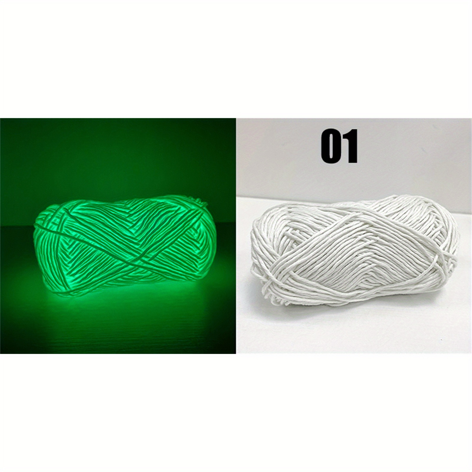 This Glow In The Dark Yarn Lets You Knit Incredible Glowing Aliens,  Costumes, and Hats