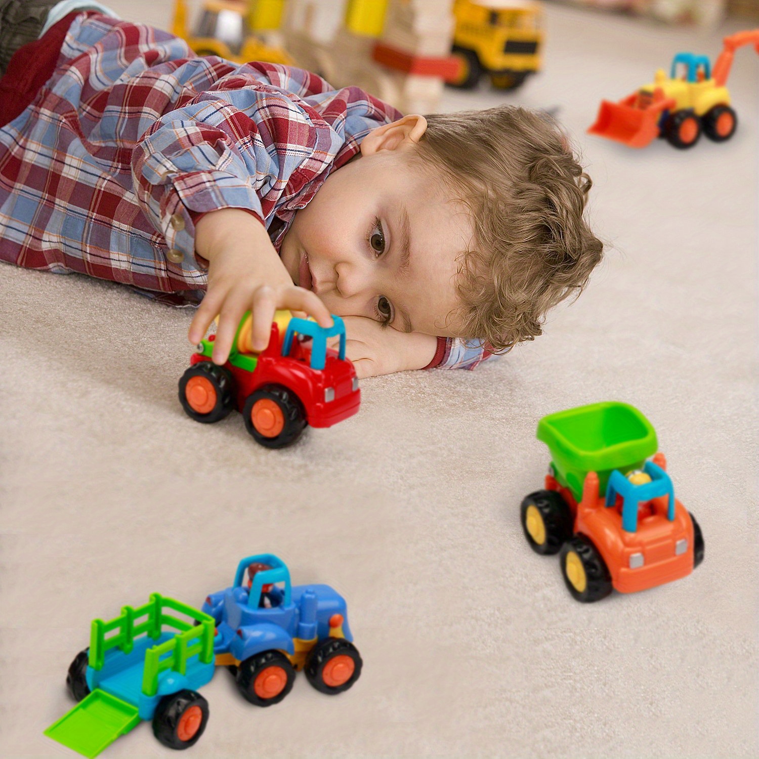 Juguetes para niños pequeños para niñas de 1, 2 y 3 años, regalos de autos  extraíbles para niñas de 1 a 3 años, juego de vehículos con motor de  fricción, juguetes para
