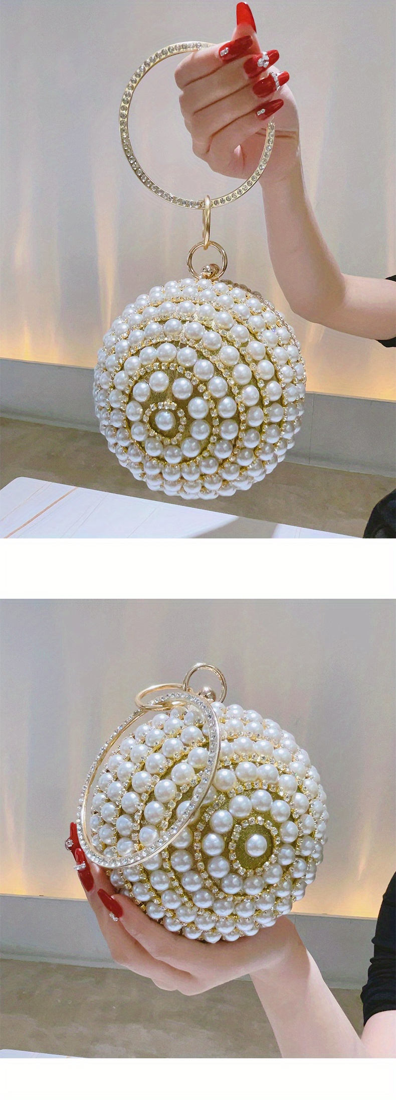 Pearl on sale ball bag