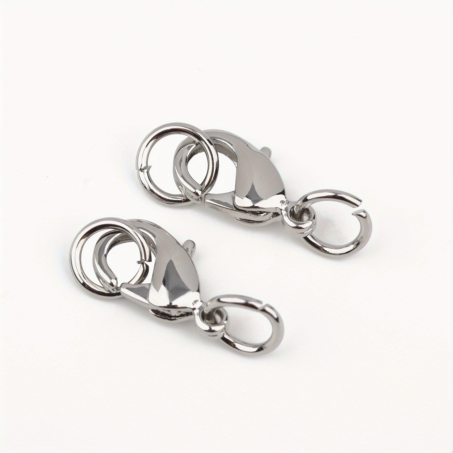 2pcs Stainless Steel Lobster Claw Clasps Hook for jewelry making