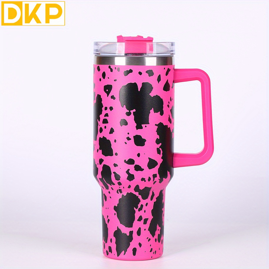 Light Pink Western Boots Wholesale Tumbler Cup w/ Handle