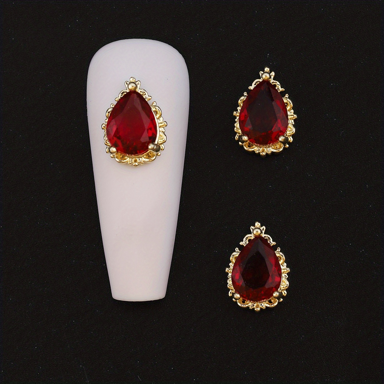 Red Gems & Jewels for Crafts & Jewelry Making