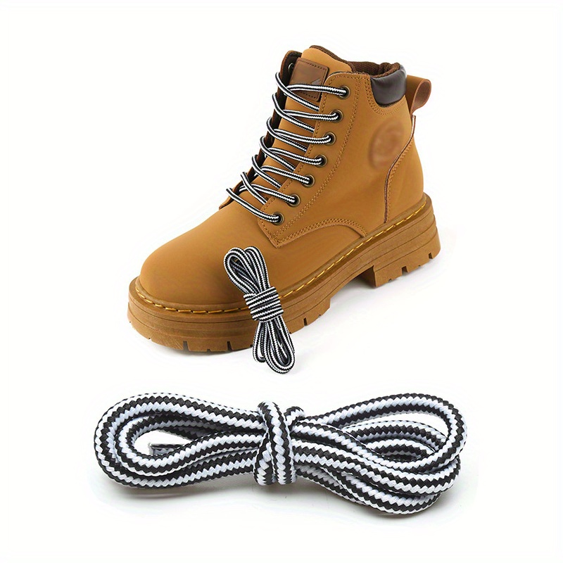 Cordones resistentes y duraderos para botas, (2 pares) botas de trabajo y  zapatos de senderismo