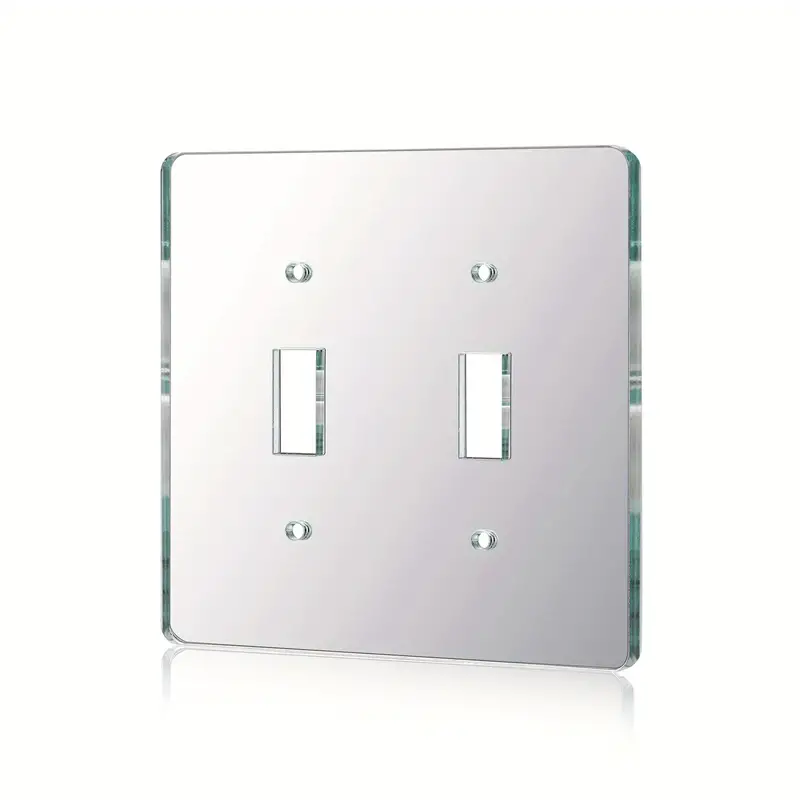 Mirror Light Switch Plates Single Rocker Switch Light Cover - Temu Canada