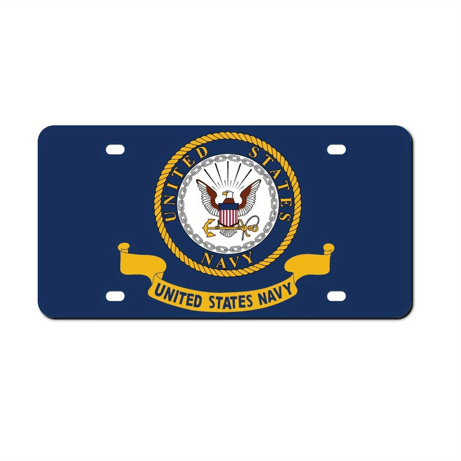 Car Tag Plate Aluminum American Patriotic Eagle License Plate Teal With 4  Holes Car Accessories For Men Women 6 12in 15 30cm - Automotive - Temu