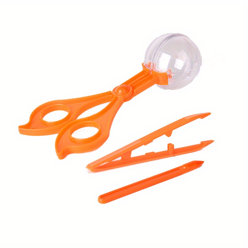 1pc Insect Trap Handy Scoopers Bug Catcher Set, Insects Scissors Outdoor  Toy, Portable Insects Catcher Tongs Light Tweezers