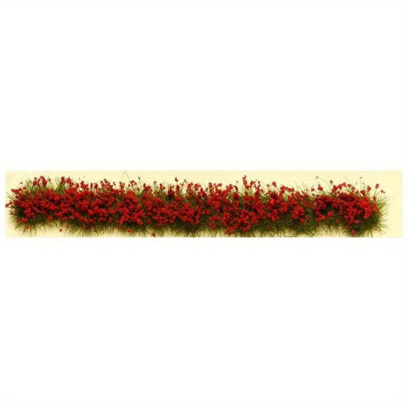 Beavorty Maquette Plantes Artificielles 1 Feuille de Grappe de Fleurs  d'herbe Miniature Fausse Couverture de Fleur d'herbe Décor de Table de  Sable