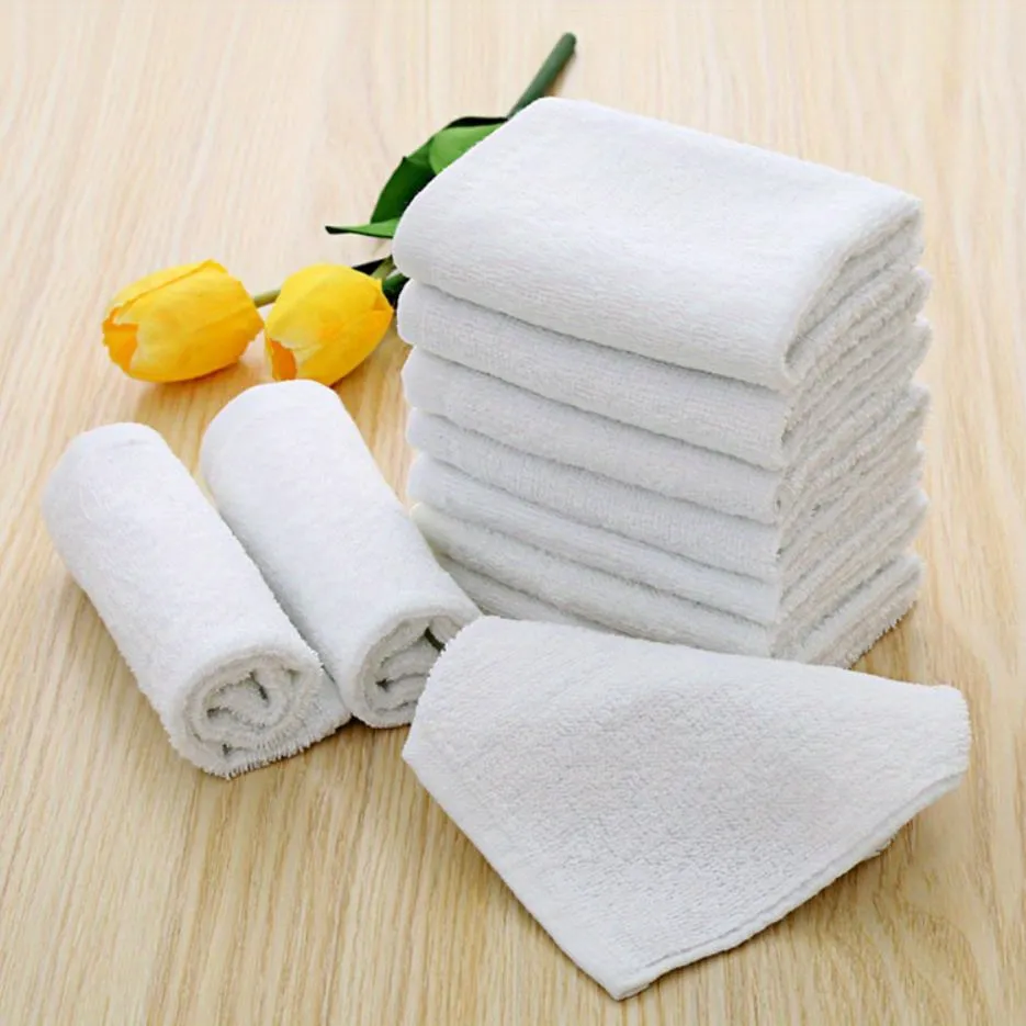 Set Of 4/8 Cotton Washcloths 11.81 X 11.81 Inches Soft And - Temu Italy