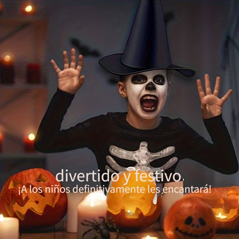 Accesorios Disfraces Halloween Sombrero Bruja Disfraz - Temu Chile