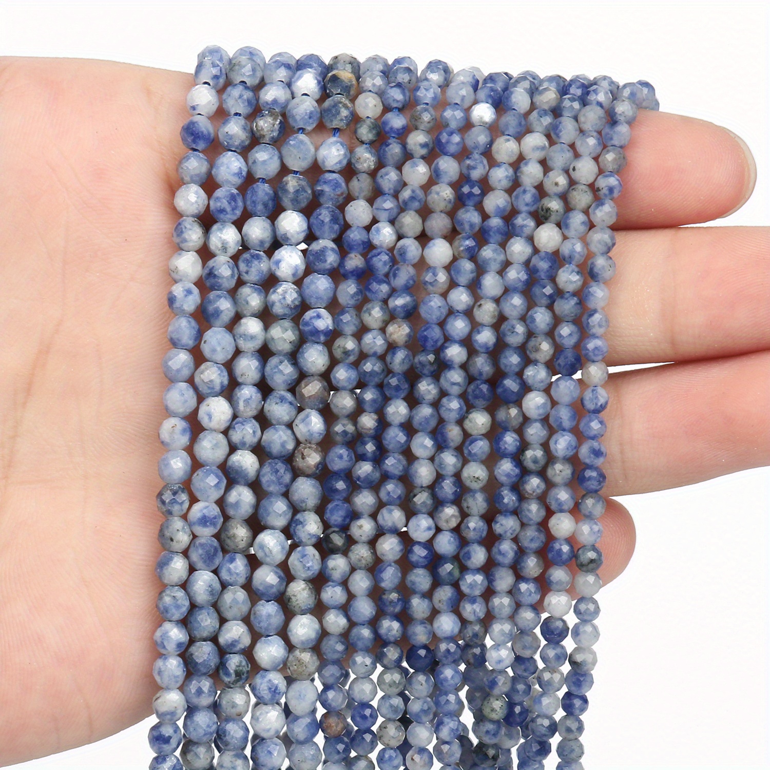 Buy The Mens Tree Agate and Silver Beaded Necklace | JaeBee Jewelry