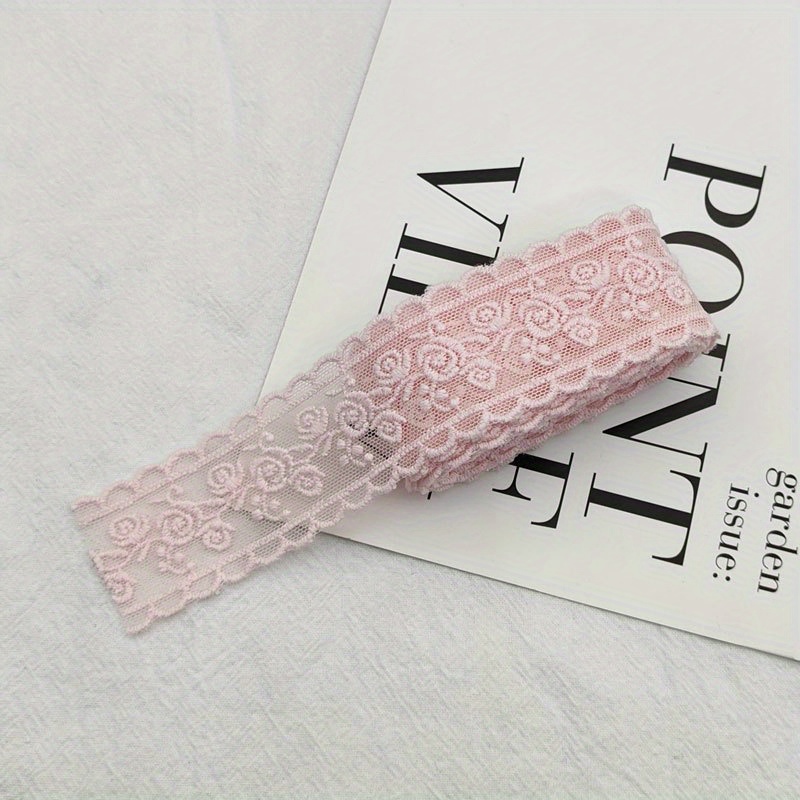 Image of 1m Lace Multicolor Sewing Fabric Material Clothing Lace Additions Bow Headwear Additions