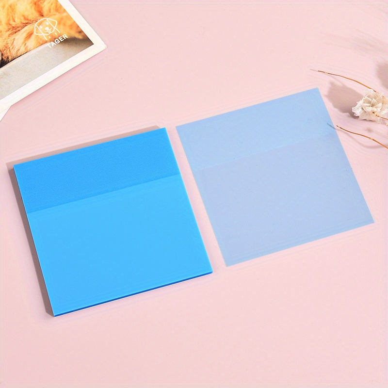 Transparent Sticky Notes Colorful Sticky Note Pads Translucent