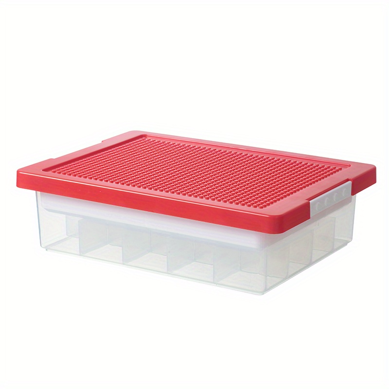 Building Block Small Particle Storage Box Transparent - Temu Austria