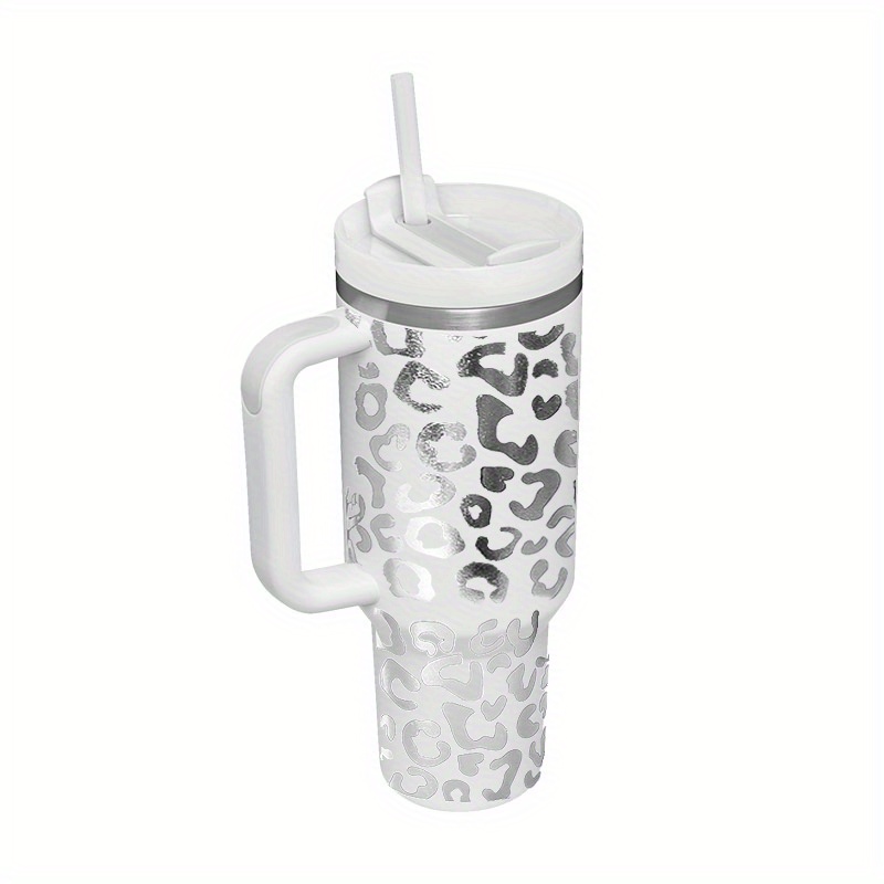 Leopard Etch Cup 40 Oz