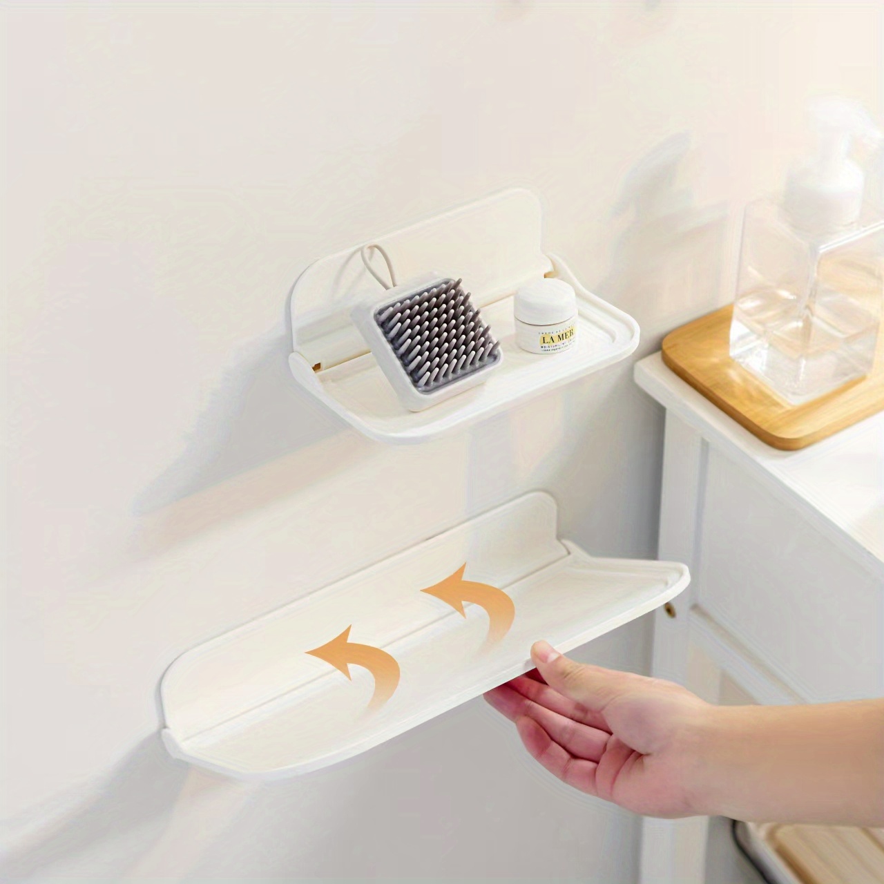 Folding Shelf Brackets Steel Collapsible Shelf Bracket Bench Temu