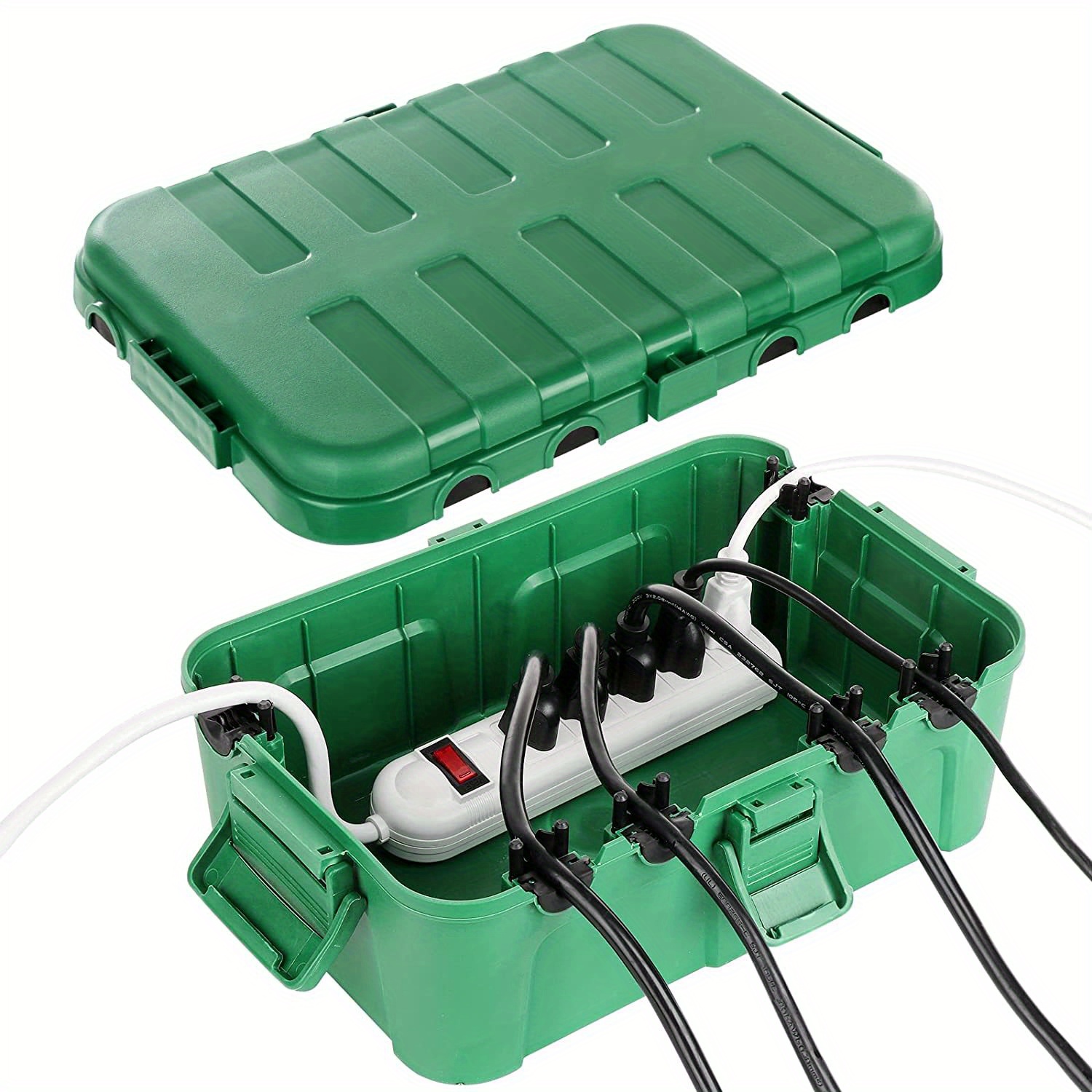 Caja protectora para enchufes Schuko (anti agua) > conexiones alimentacion  > cables y conectores > cable alimentación