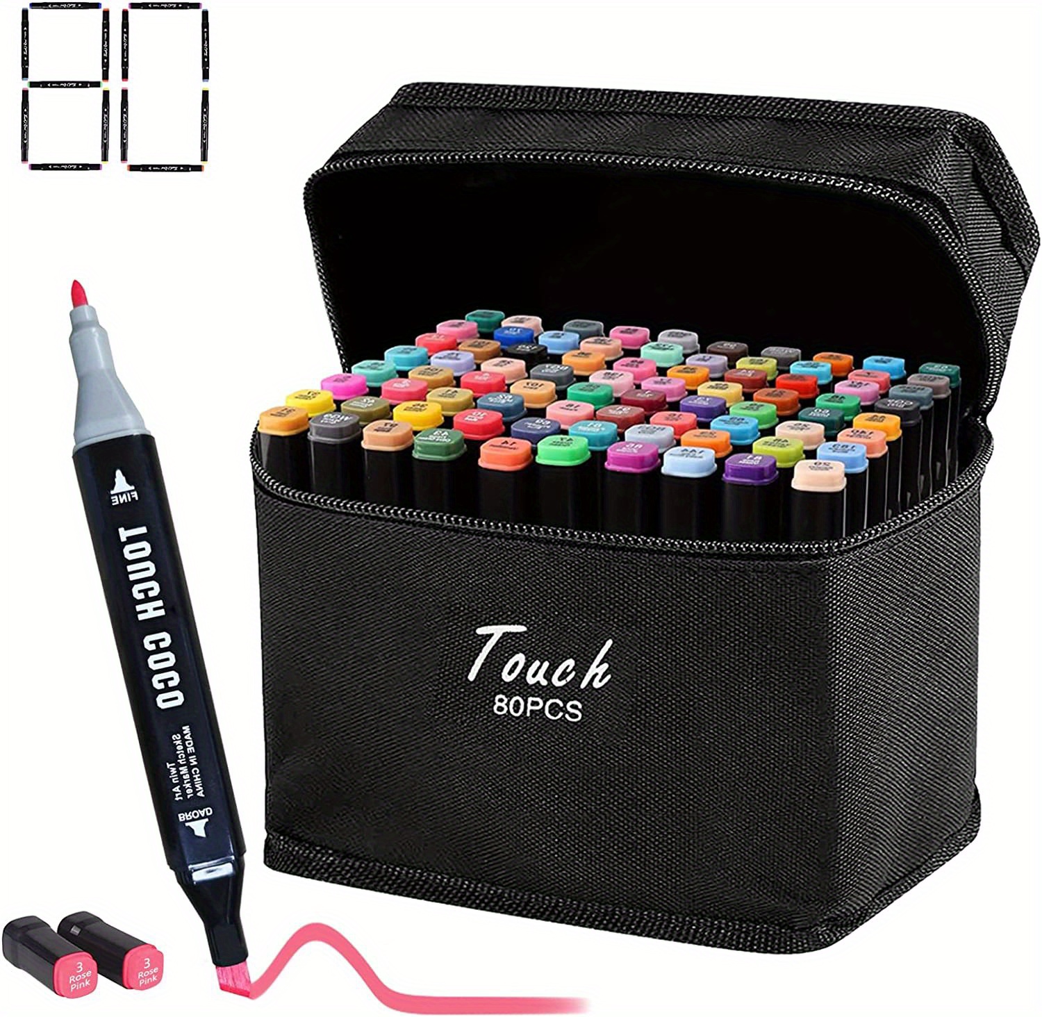 Dual Tip Art Markers - Set of 205