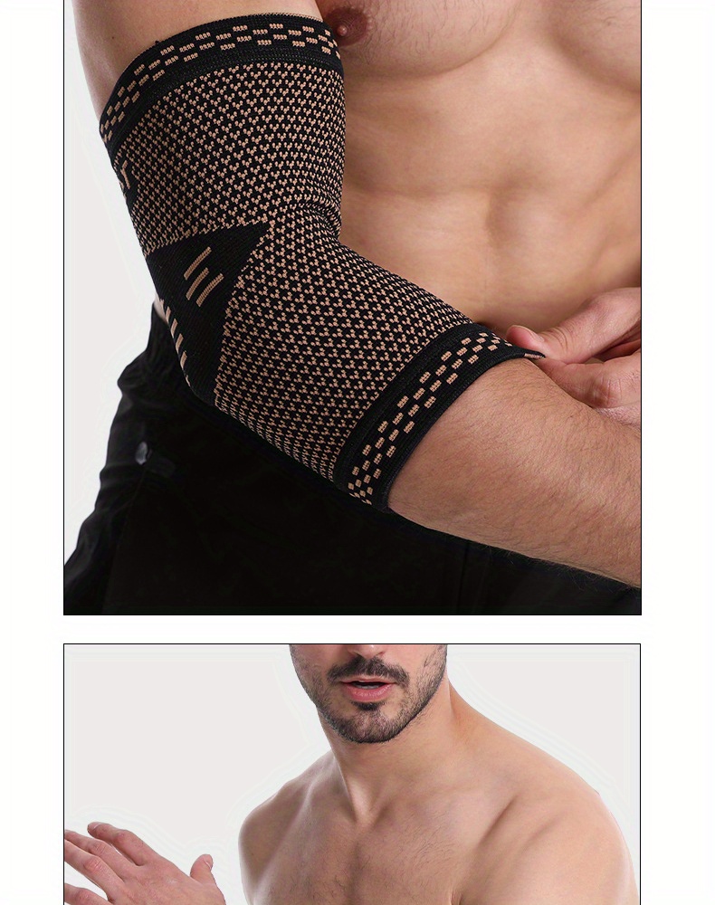 Copper Elbow Sleeve Elbow Compression Sleeve Elbow Brace Temu