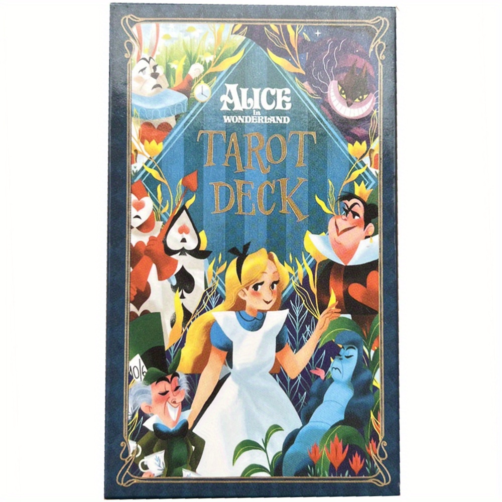 The Witch Tarot Cards Alice In Wonderland Tarot Deck English Tarot Board  Games Divination Fate Home Family Entertainment Games