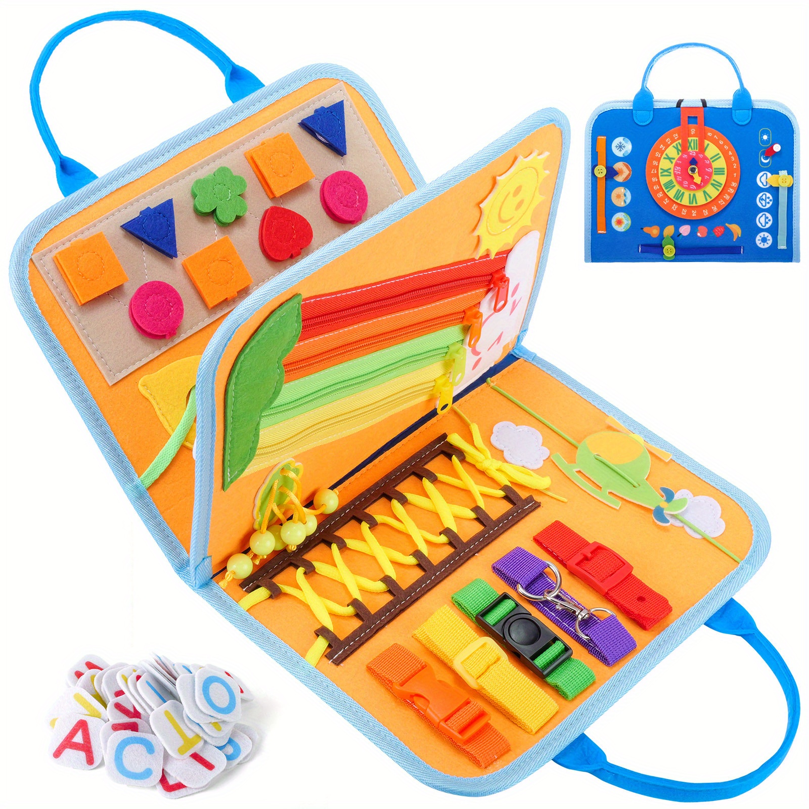Felt Learning Board for Early Education & Training