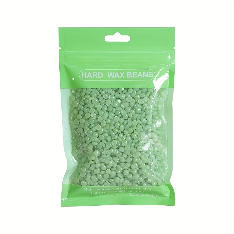 100g Natural Hard Wax Beads Long Lasting Perfect for Sensitive Skins