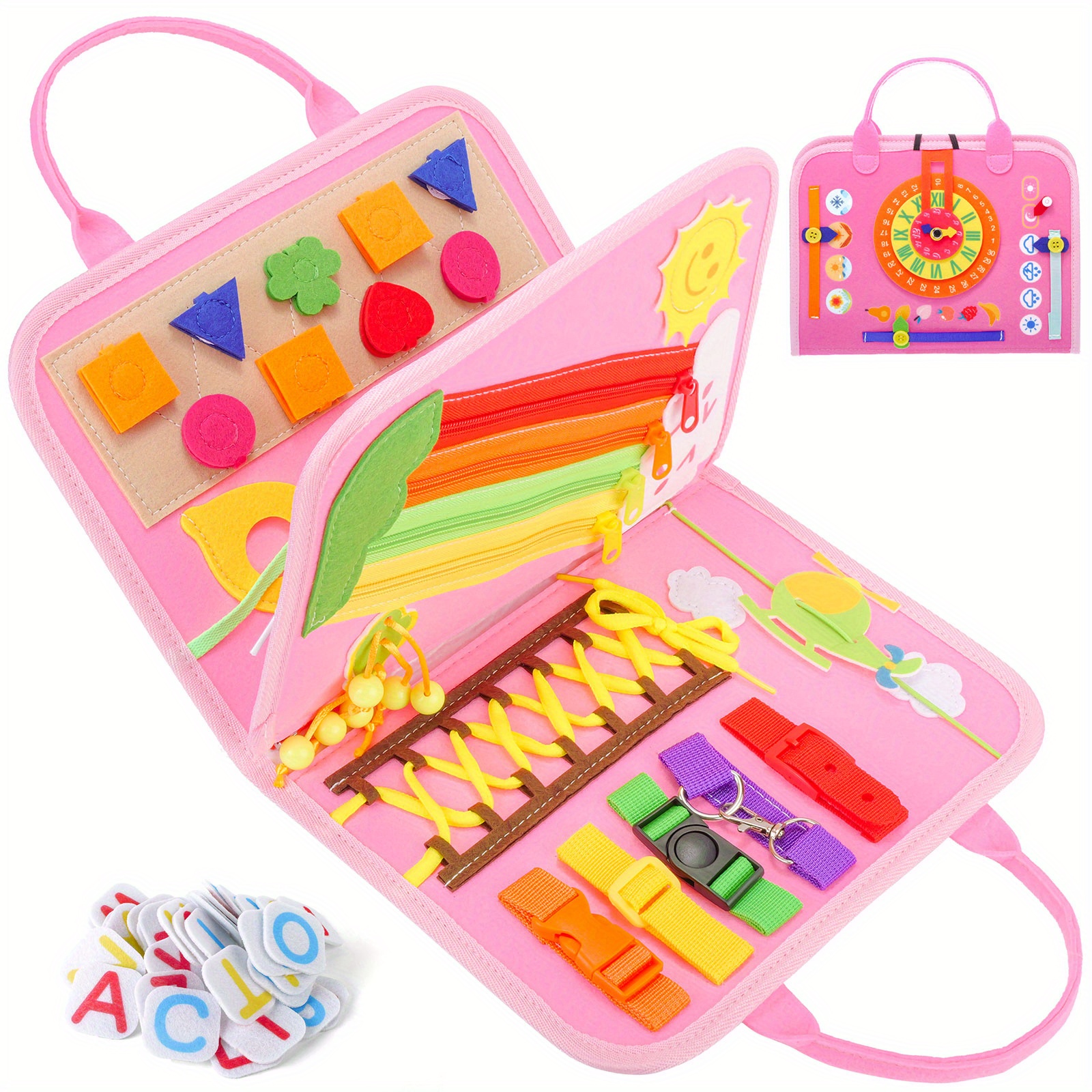 Felt Learning Board for Early Education & Training