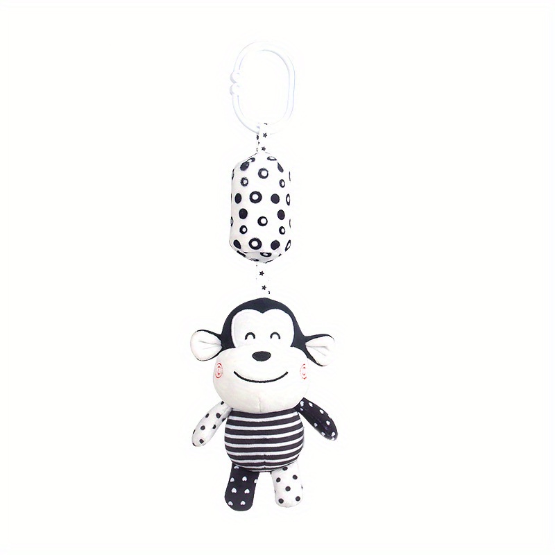Baby Wind Chime Visual Training Black White Rattle Early - Temu Canada