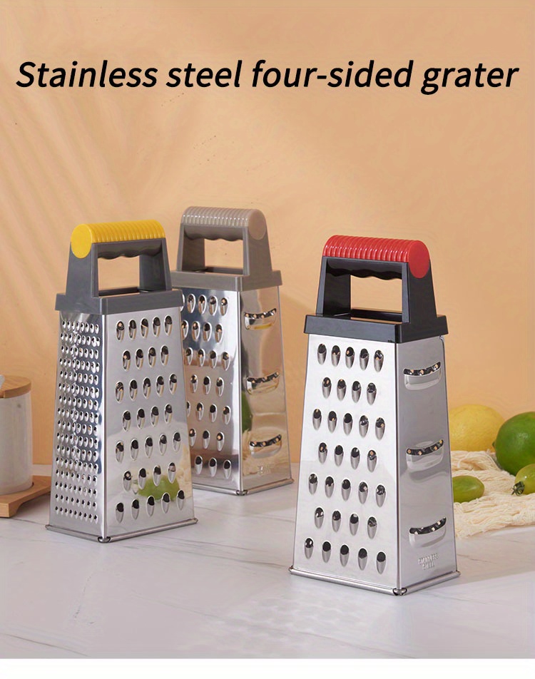 Mini Box Grater Mini Cheese Grater 4 sided Stainless Steel - Temu