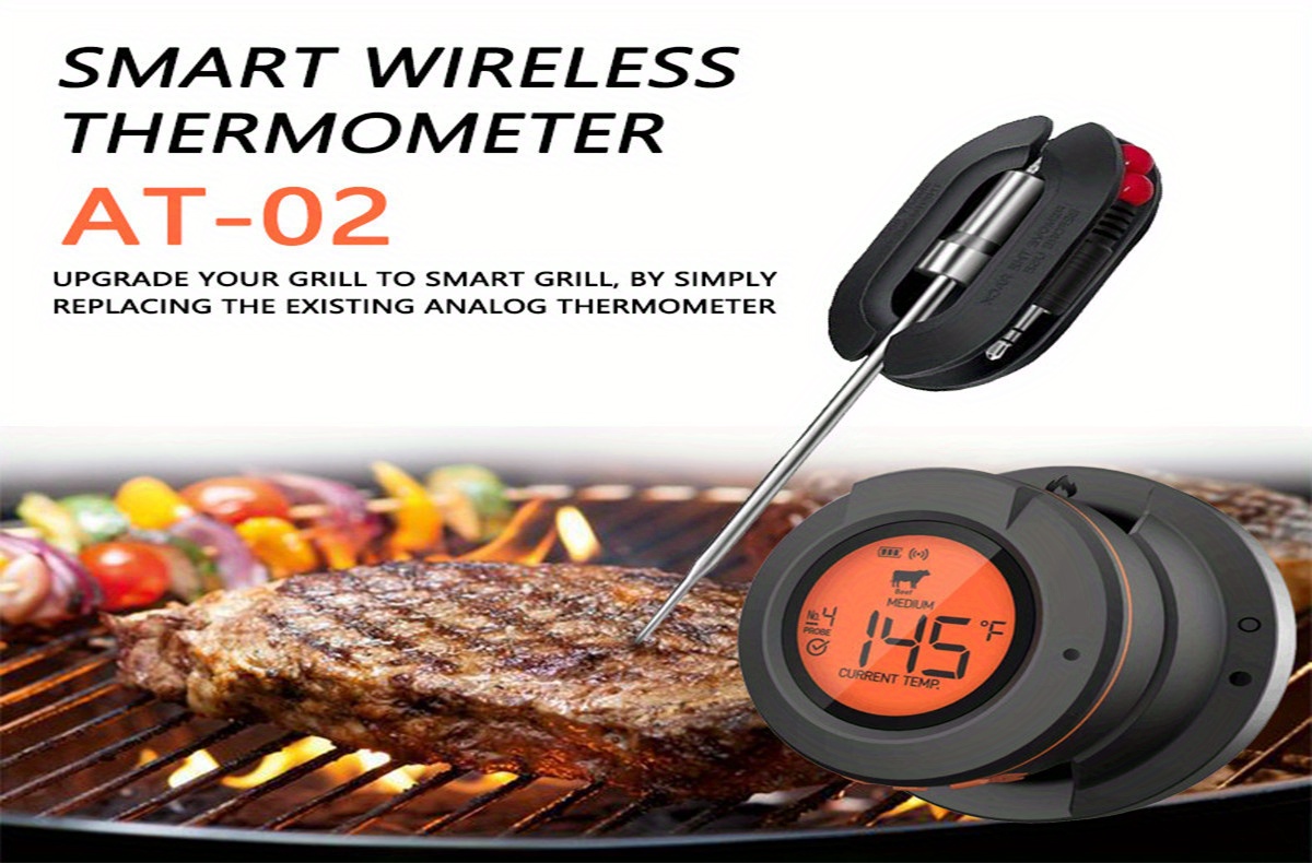 Digital Thermometer for Food, Meat and BBQ OEM WT-1 » Gadget mou