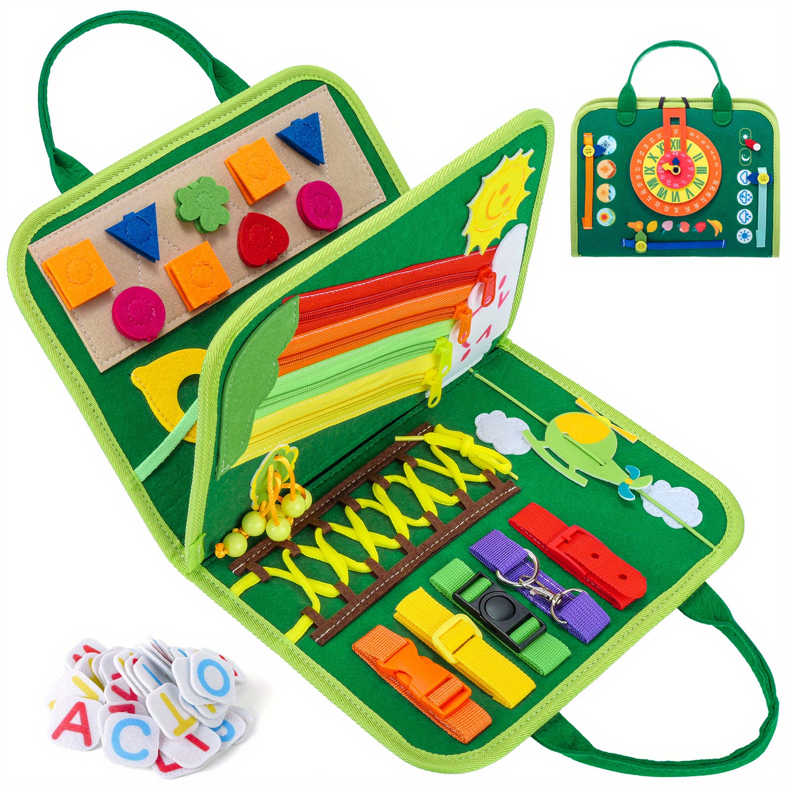 Felt Learning Board for Early Education & Training