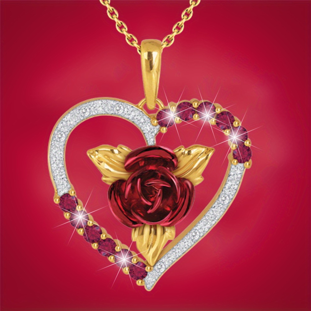 Collana BellaVita con cuore rosso - Ilary Fashion