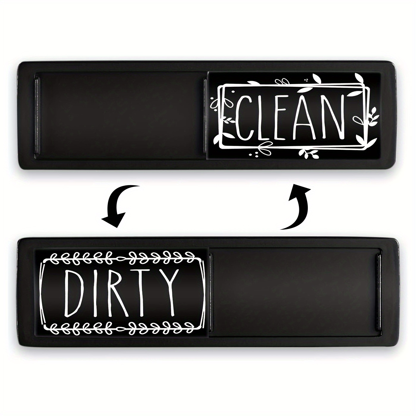 New Clean Dirty Dishwasher Magnet Sign Easy Read Non-Scratch Magnetic  Indicator 