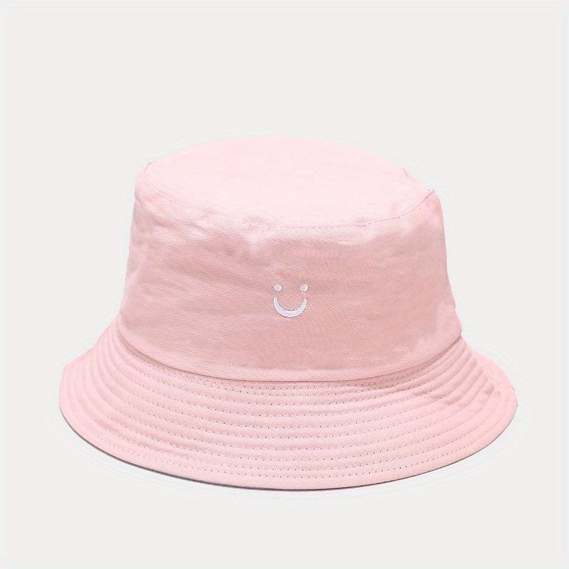 Unisex Embroidery Bucket Hat Mens Outdoor Foldable Breathable Fisherman  Womens Fashionable Cute Sun Hat Travel Vacation Ideal Choice For Gifts, Shop On Temu And start Saving