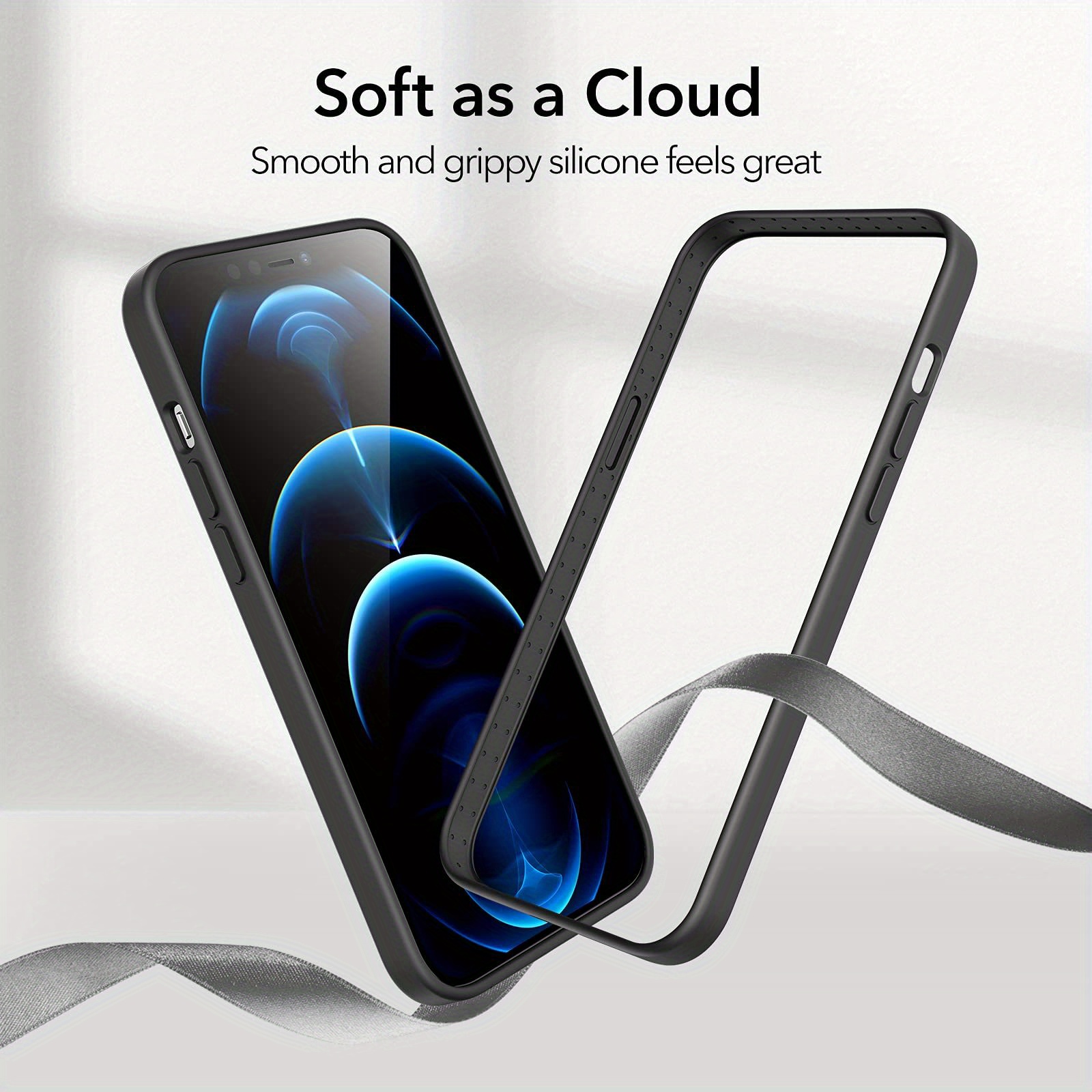 iPhone 12/12 Pro Cloud Silicone Bumper Case