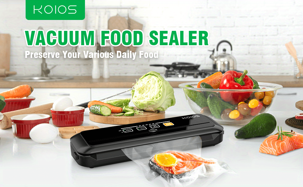 Koios Hk028c Vacuum Sealer Black Us Standard - Temu