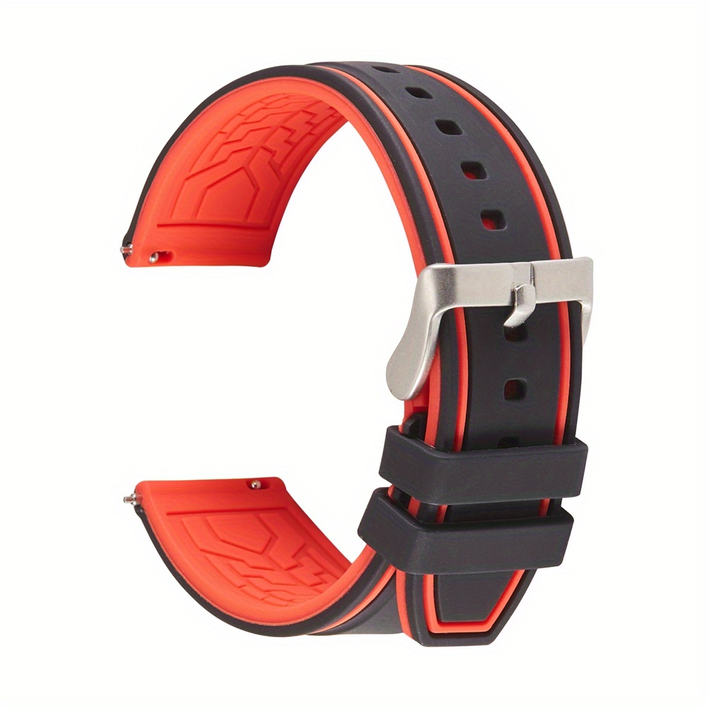 1pc Band 20mm 22mm 24mm Accessories Wristband, For