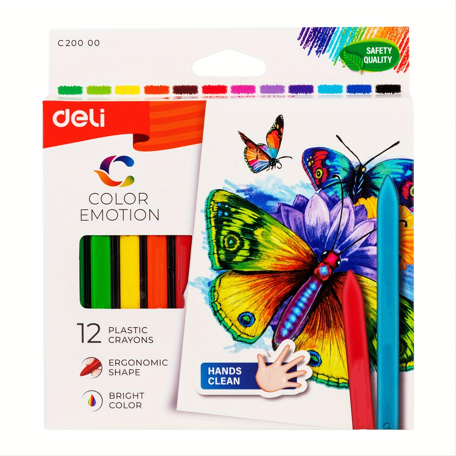 24 crayones de maní para estudiantes crayones de colores - Temu Chile