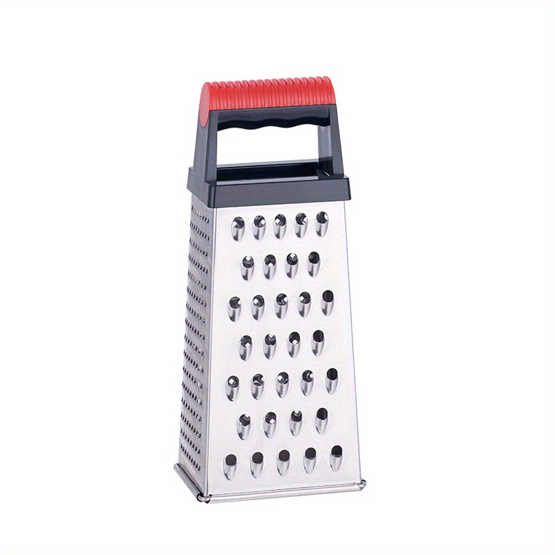 4 Sides Stainless Steel Vegetable Slicer Cheese Grater with Container -  China Kitchen Utensils and Home Appliance price