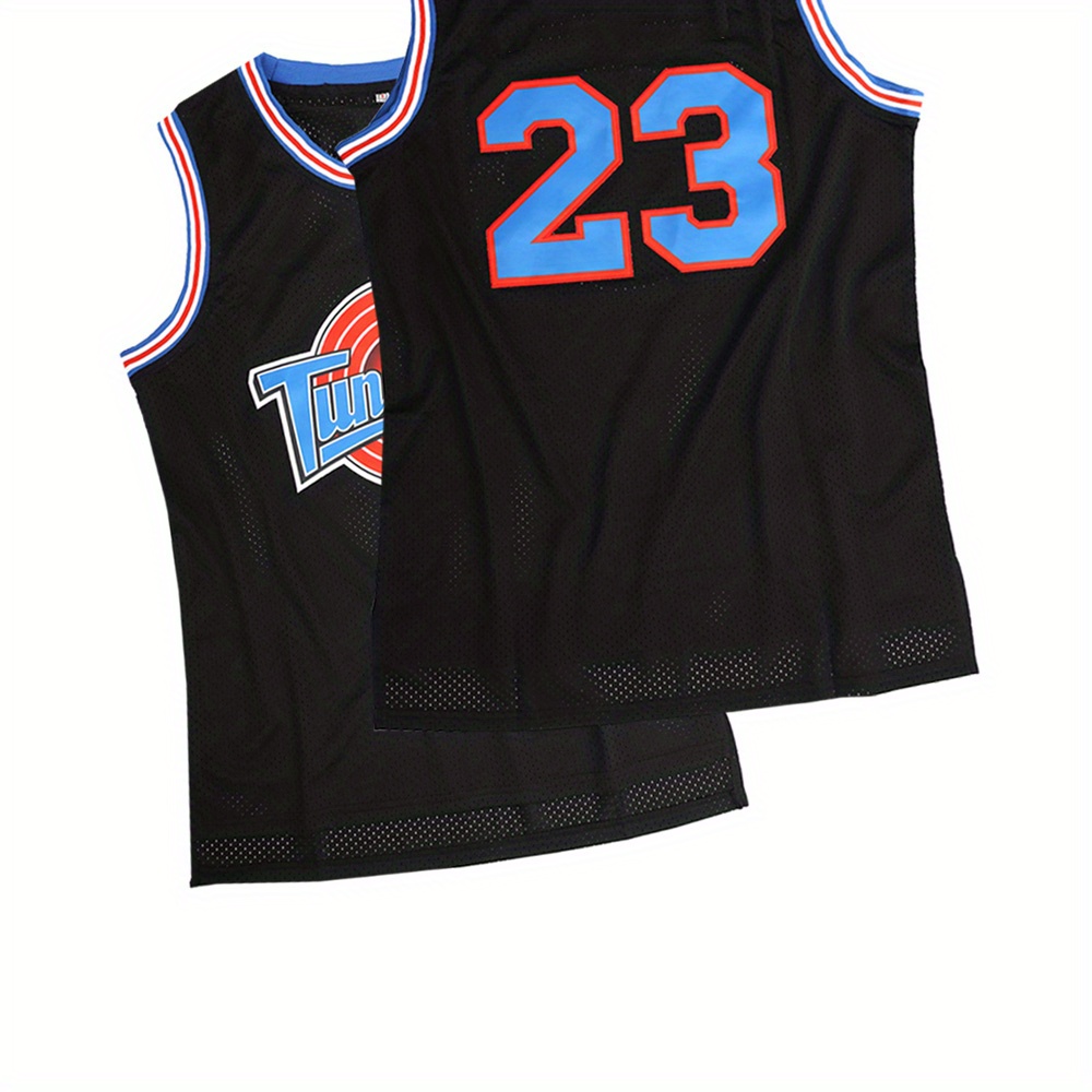 Temu Boy's The City of Angels #6/23 Embroidered Basketball Jersey, Retro Breathable Sports Uniform, Sleeveless Basketball Shirt for Training Competition