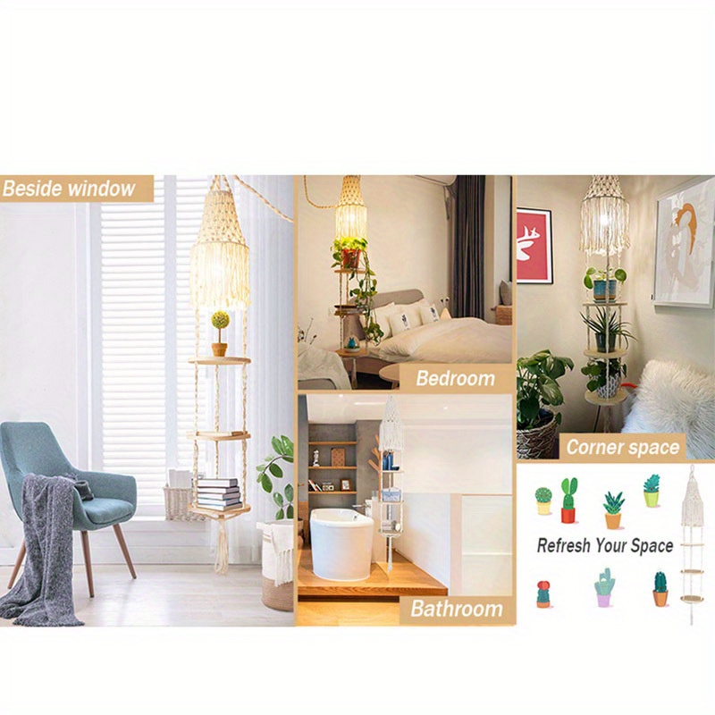 Bohemian Lamp Shade Corner Decor Lamp Shade 3 tier Hanging Temu Australia