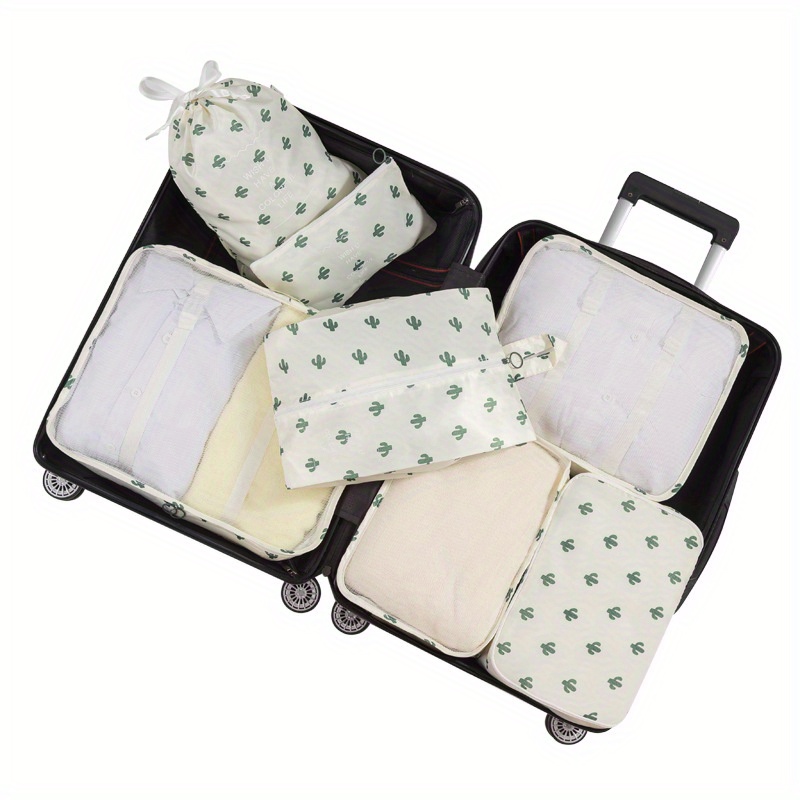 4PCS Travel Suitcase Storage Bag Set Luggage Organizer Bags Clothes Packing  Cube - S - Bed Bath & Beyond - 32603921