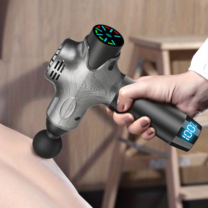 Massage Gun Deep Tissue Muscle Electric Massager Pain Relief - Temu